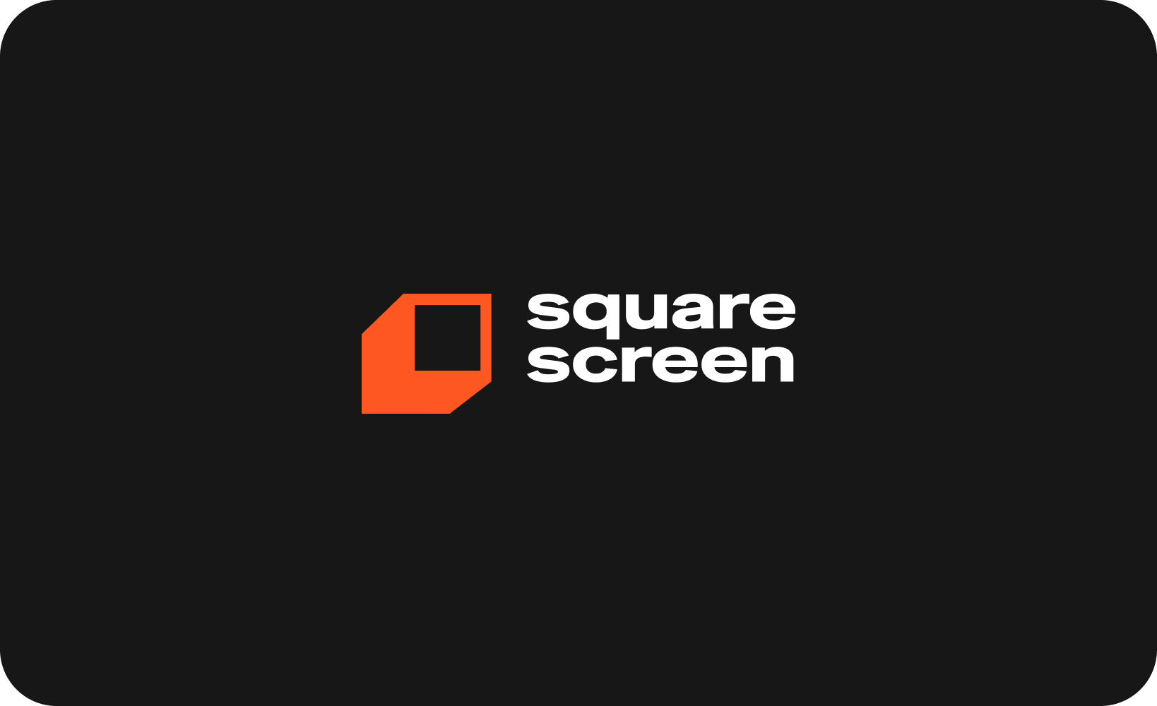 Square Screen, media and advertising product